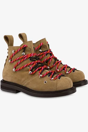 Moschino Oliver suede trekking boots
