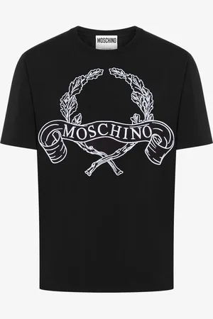 Moschino T-shirt Maxi Laurel Crown Embroidery