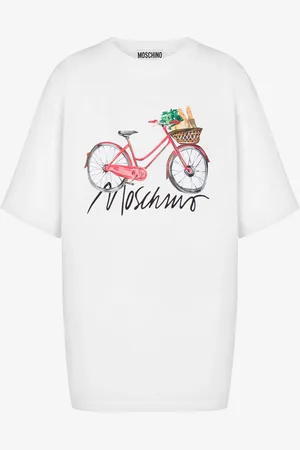 Moschino Organic jersey T-shirt with print