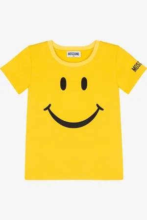Moschino T-shirt in jersey Smiley® Embroidery