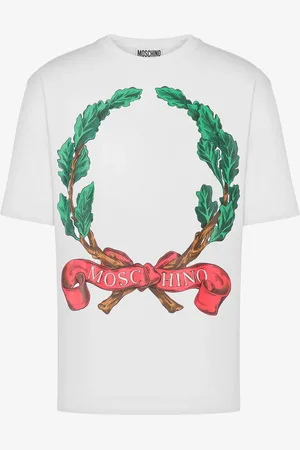 Moschino T-shirt Maxi Laurel Crown Logo