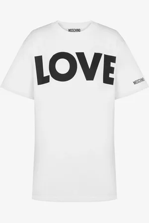Moschino T-shirt in organic jersey Love