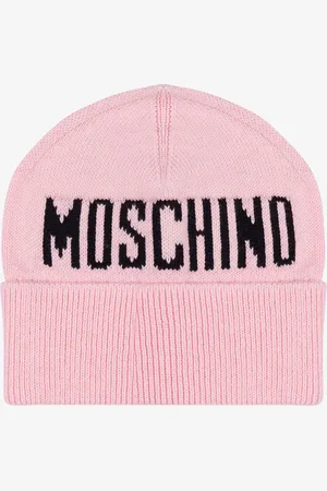 Moschino Knit hat with logo