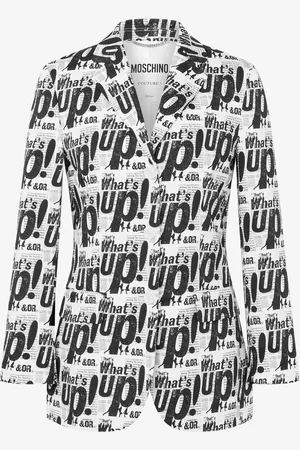 Moschino Stretch cotton satin jacket 