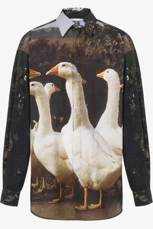 Moschino Voile Shirt Goose