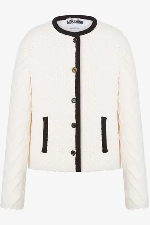 Moschino Knit Jacket Tailored Twist