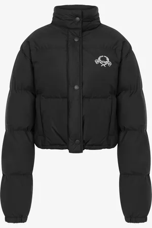 Moschino Lightweight Nylon Down Jacket Laurel Crown Logo