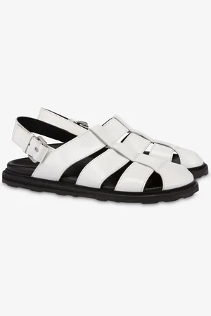 Moschino Sandals in brushed calf leather Sporty