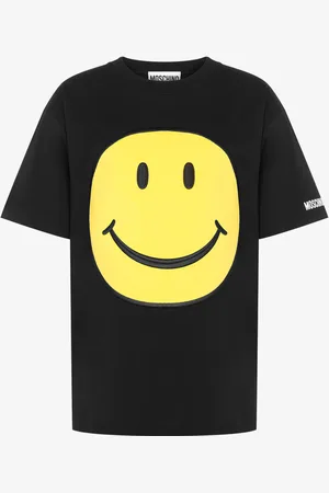 Moschino T-shirt in organic jersey Smiley®