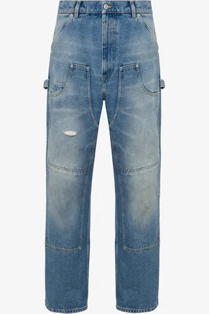 Moschino Denim Pants Laurel Crown Logo
