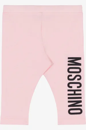 Moschino Jersey Leggings Logo Print