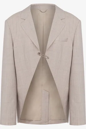 Moschino Wool flannel jacket