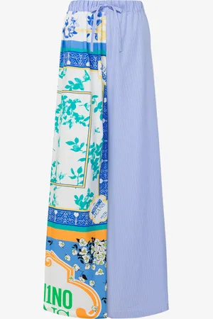 Moschino Pants in striped poplin