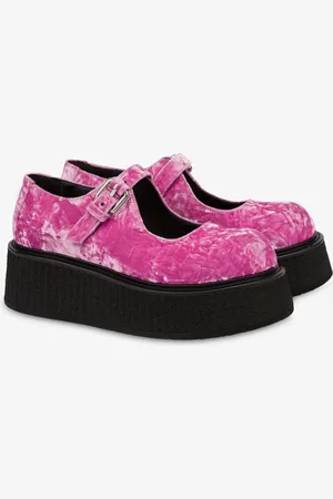 Moschino Olivia velvet Mary Jane