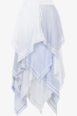 Moschino Poplin Skirt Handkerchief
