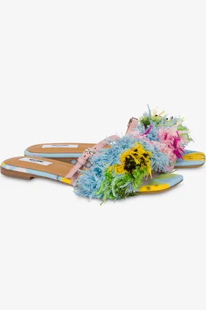 Moschino Flat Tufting sandals