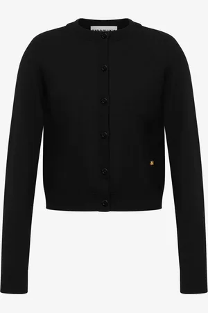 Moschino Golden M wool and silk cardigan