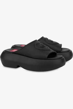 Moschino Rubber sandals with chunky sole