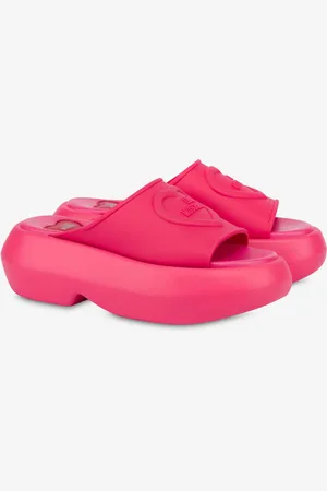 Moschino Rubber sandals with chunky sole