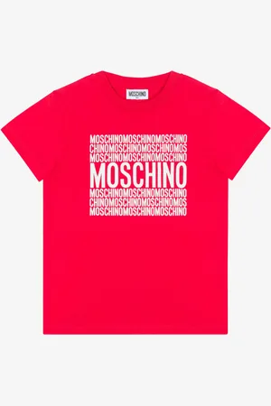 Moschino Jersey T-shirt Logo Print