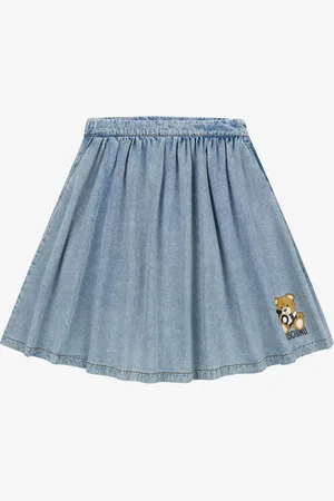 Moschino Denim skirt Teddy Bear