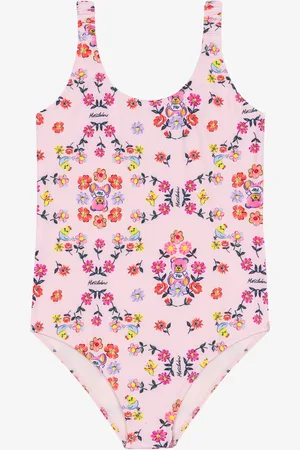 Moschino Lycra one-piece swimsuit Allover Flowers