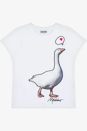 Moschino Jersey T-shirt Goose