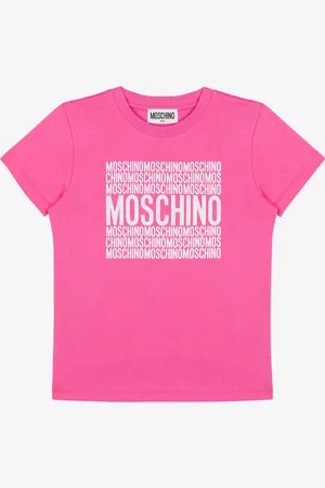 Moschino Jersey T-shirt Logo Print