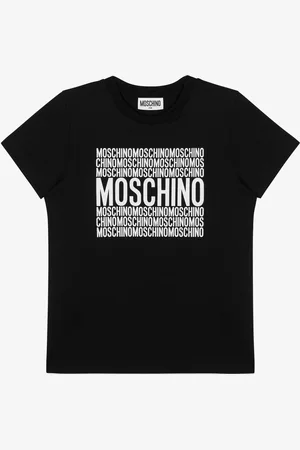 Moschino Jersey T-shirt Logo Print
