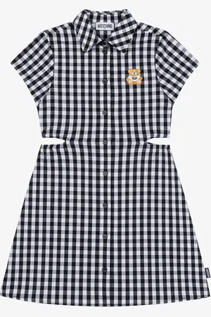 Moschino Vichy dress Teddy Patch