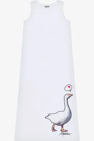 Moschino Cotton interlock dress Goose
