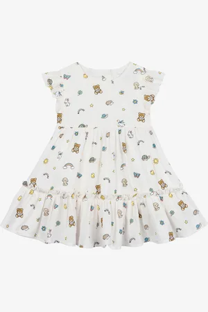 Moschino Poplin dress Teddy Bear