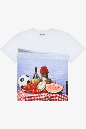 Moschino Maxi jersey T-shirt Italian Inspiration