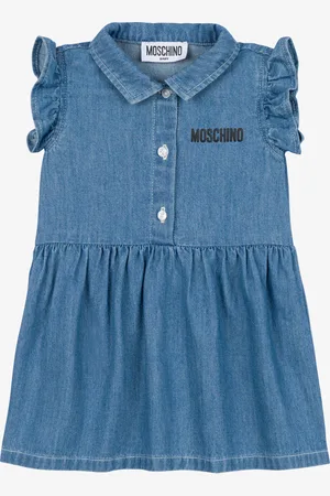 Moschino Chambray dresses Teddy Bear