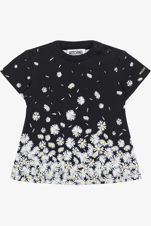 Moschino Cotton interlock dress Daisies