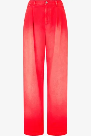 Moschino Cotton bull pants Laurel Crown Patch