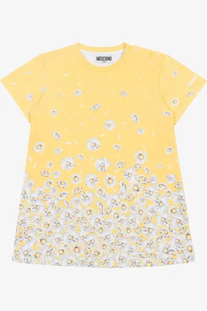 Moschino Cotton interlock dress Daisies
