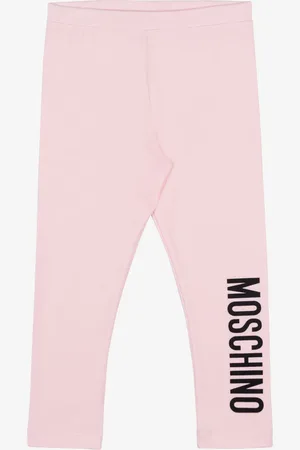 Moschino Jersey leggings with logo