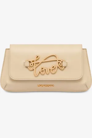 Moschino Clutch with cursive logo