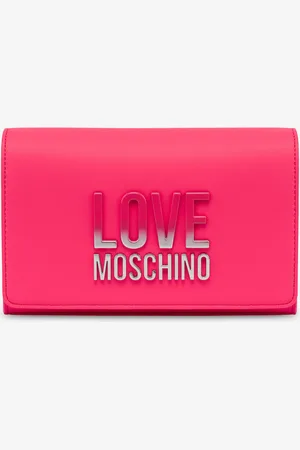 Moschino Clutch with gradient logo