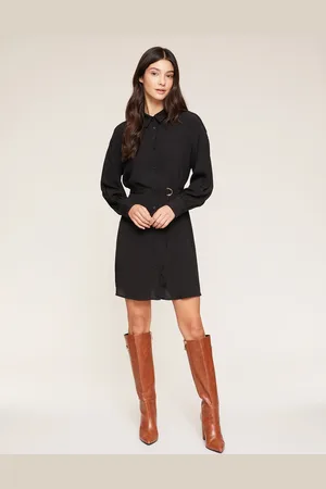 Motivi Vestito corto chemisier con cintura Donna