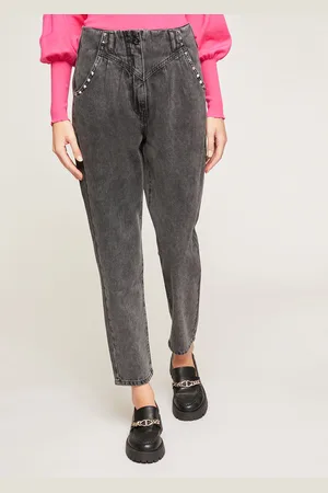 Motivi Jeans baggy con borchie Donna