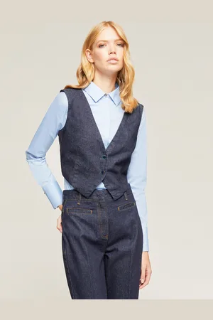 Motivi Gilet in denim Donna
