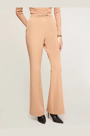 Motivi Pantaloni flare motivo catena Donna