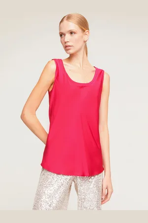 Motivi Top basic in raso Donna