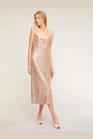 Motivi Vestito midi full paillettes Donna