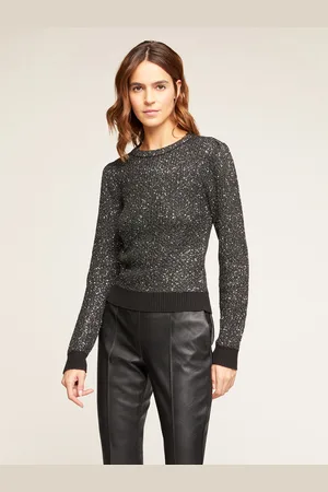 Motivi Pullover in maglia full paillettes Donna