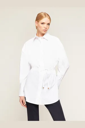 Motivi Camicia lunga con cinturino in tono Donna