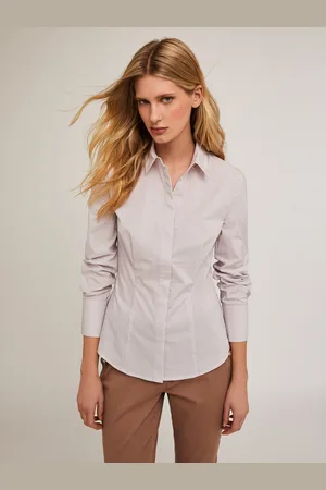 Motivi Camicia in popeline a righe Donna