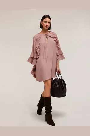 Motivi Vestito corto con rouches Donna
